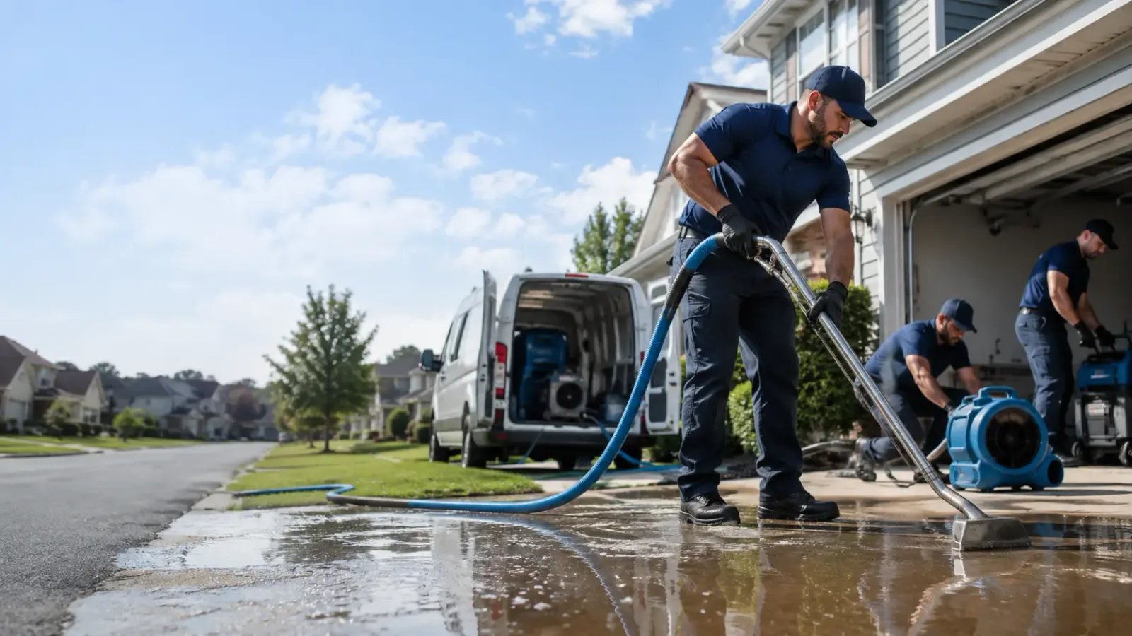 Flood Damage Restoration in Springboro, PA